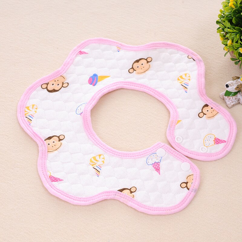 Mittagessen Fütterung Lätzchen Baby Wasserdicht Karikatur drucken Speichel Handtuch Fütterung Tuch Kleinkind Kleinkind Jungen Mädchen Fütterung Bandanas Schürze