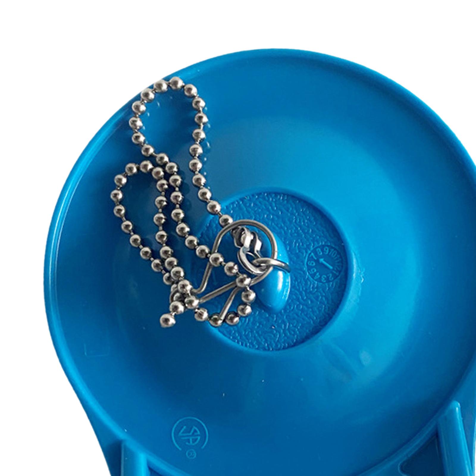 Toilet Flapper for 3inch Flush Valves Adjustable Easy to Install Water Saving 3inch with Chain Toilet Stopper Flapper Universal