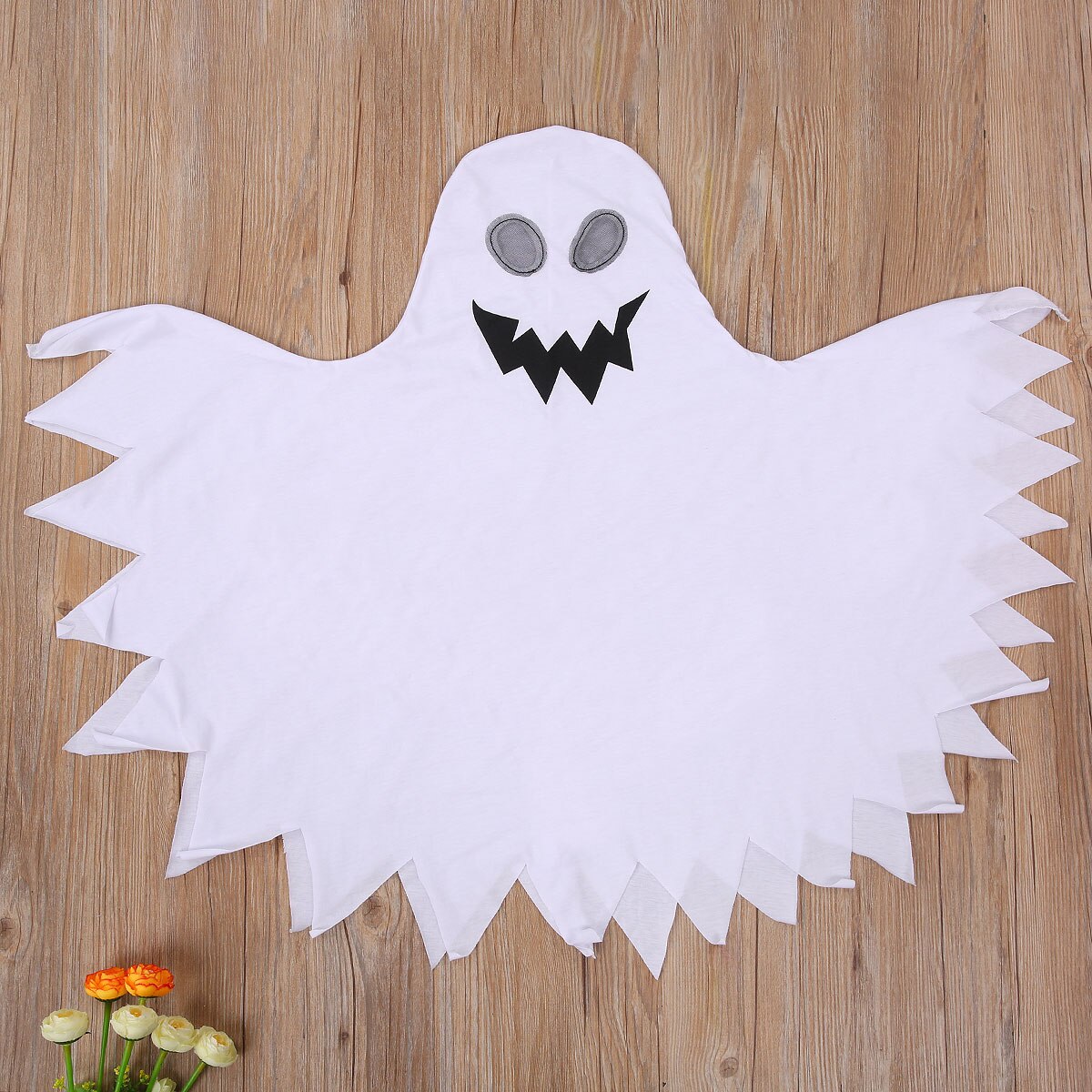 Halloween Kostüm für Kleinkind Art Jungen, Lustige Geister aufbringen Mit Kapuze Abdeckung Langen Mantel Mantel