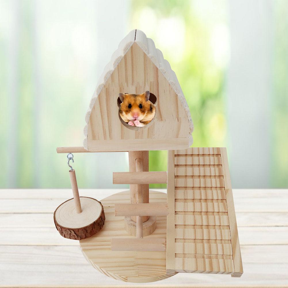 Hamster House Durable Odorless Wooden Hut Natural Vicedeal Hamster House Durable Odorless Wooden Hut Natural Vicedeal