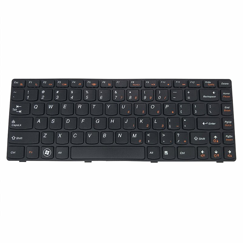 laptop US replacement keyboard for Lenovo G480 G485 Z380 Z480 Z485 G400 G405 G410 notebook English black keyboards 25-0161102