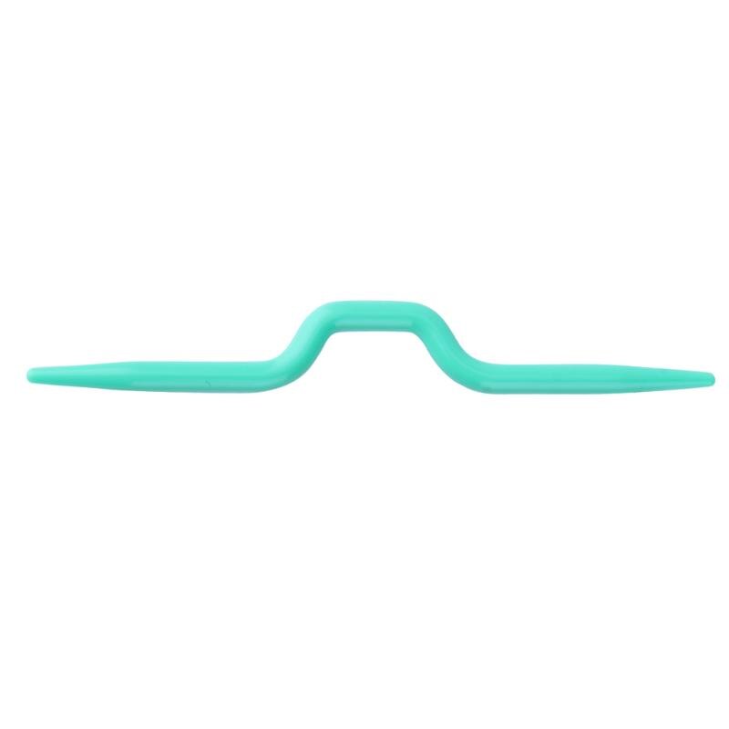 3pcs/set Plastic Twist Curved Needles Scarf Sweater Knitting DIY Handmade Weaving Tool Sewing Accessories Twist Curved Needles