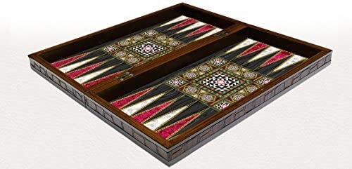 20 "YENIGUN Große Türkische TAVLA murmeln der Perle Backgammon Professionelle voll einstellen murmeln der Perle