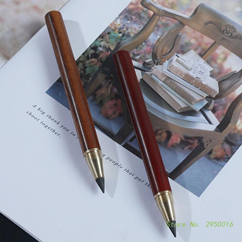 Lápices de tinta sin tinta, lápiz eterno de escritura ilimitada, escritura suave, bolígrafo sin tinta de Metal, papelería escolar de oficina