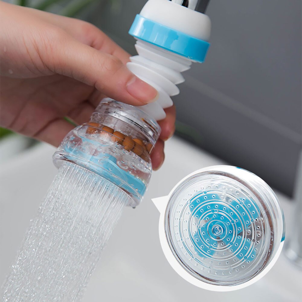 360 Degree Swivel Kitchen Faucet Tubs Bathroom Water Saver Tool Hand Washing Faucet Extender Rotating Faucet Aerator