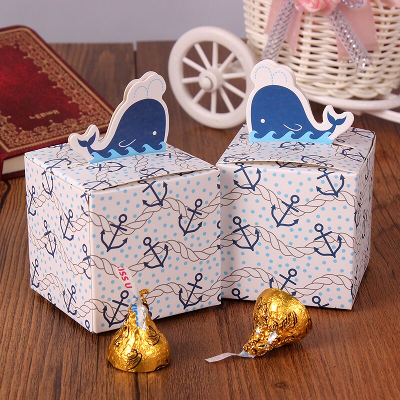12 Stuks "Baby On Board! "Pop-Up Zeilboot Baby Candy Box Blue Birthday Party Baby Shower Decoraties Kids Favor Box: Licht Geel
