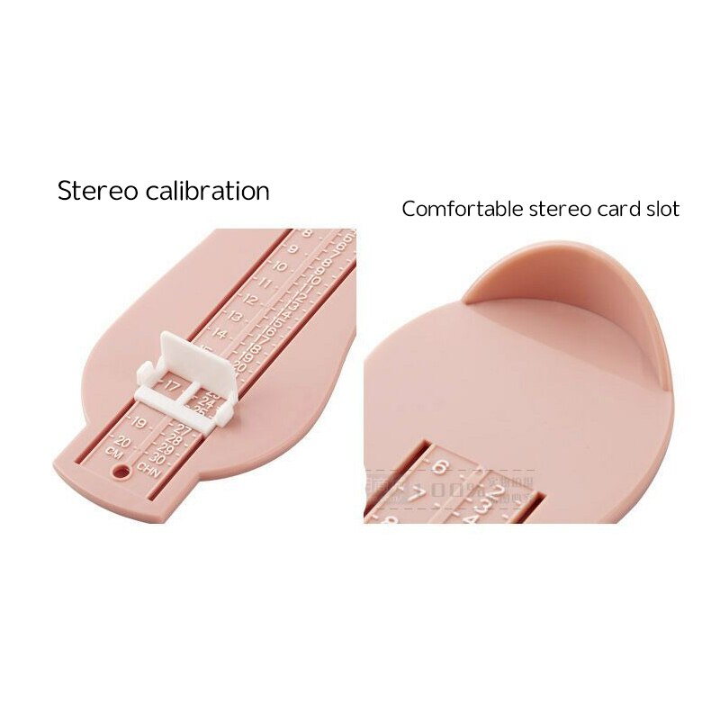 Baby Voeten Lengte Groeien Meten Liniaal Schoen Gradenboog Gauge Tool Meter Peuter Voet Gauge Fittings Gereedschap