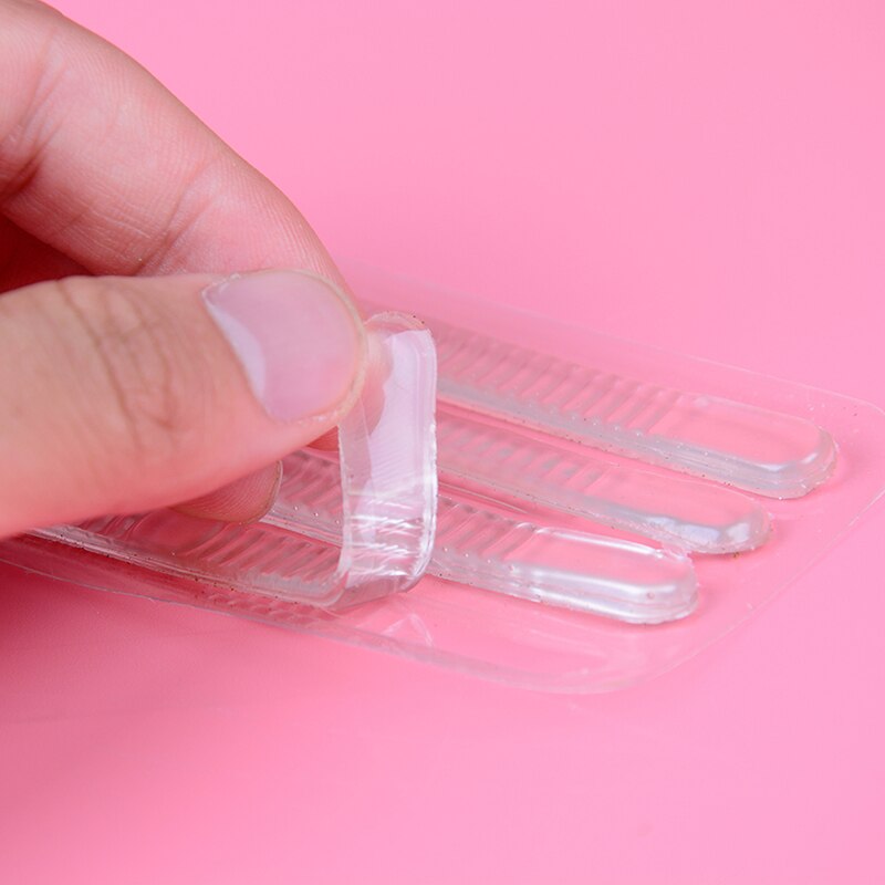 4 Pcs/sheet Silicone Gel Pads Shoe Heel Inserts Shoe Back Cushion Liner Grips Protector Feet