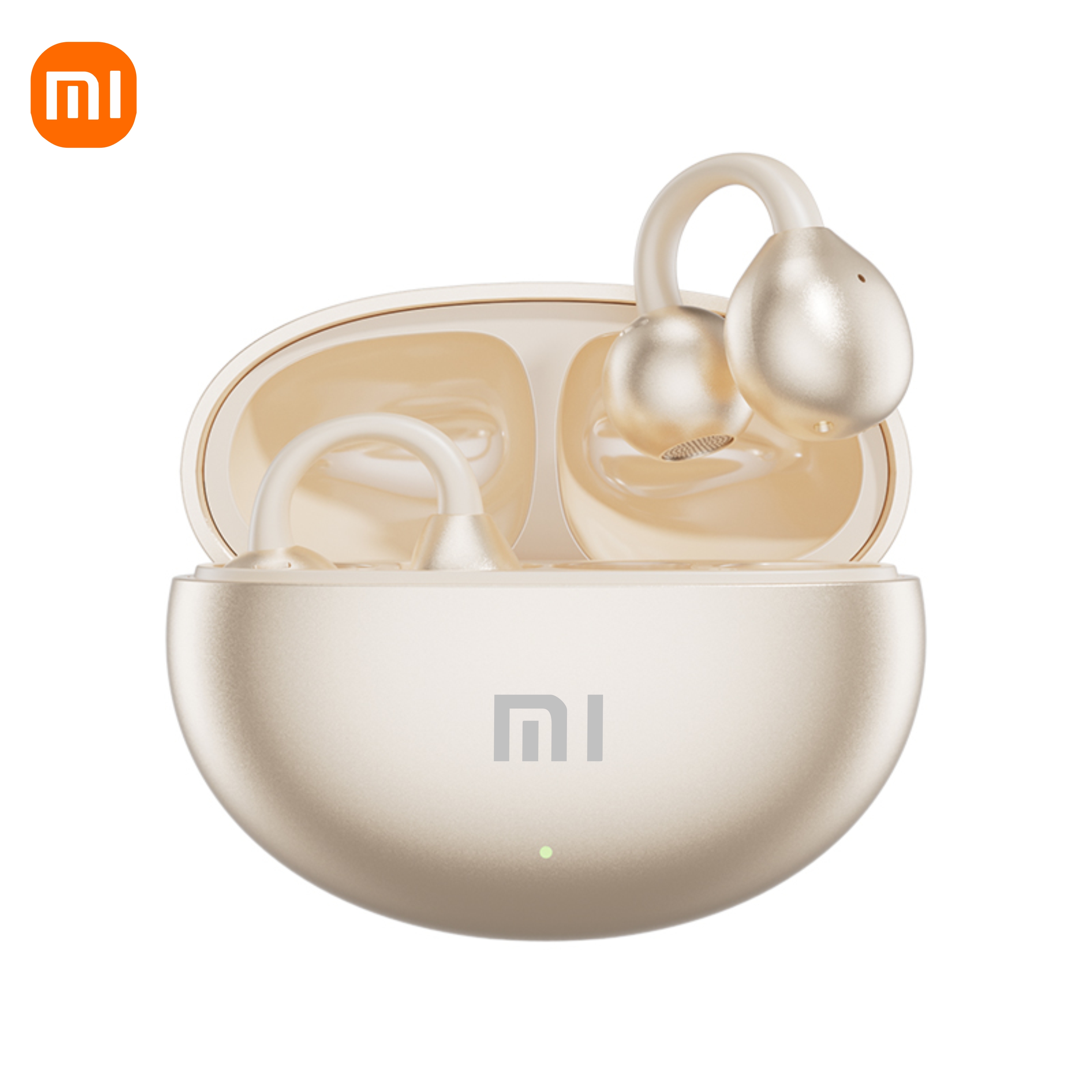 XIAOMI M91 Ohrclip Drahtlose Kopfhörer Neue Open Ear Sport Bluetooth 5.4 Kopfhörer ENC Noise Cancelling Headset Mit Mikrofon: Hautfarbe