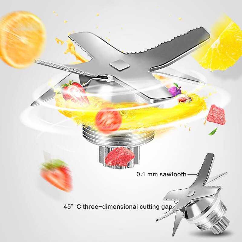 809A BPA free Blender 800W Blender Mixer Heavy Duty Food Processor Commercial Juicer Ice Smoothie Machine