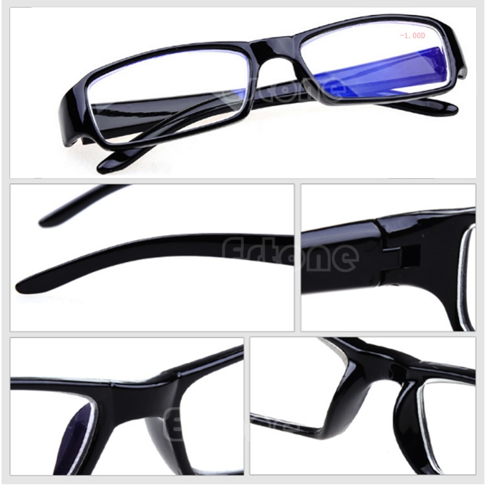 Black Eyeglass Frames Myopia Glasses -1 -1.5 -2 -2.5 -3 -3.5 -4 -4.5 -5.5 -6