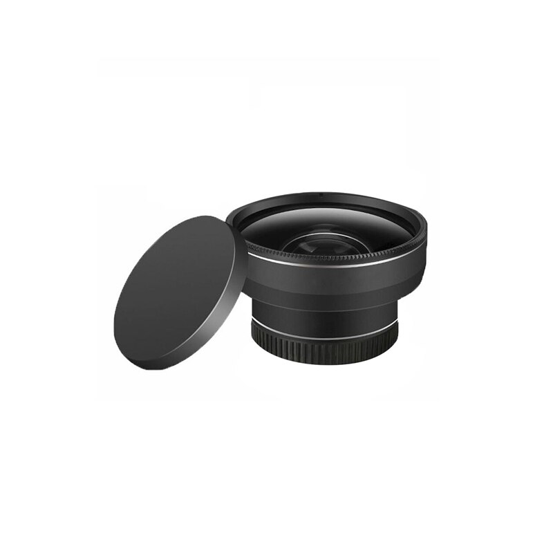 Newyi Digitale Lens Vervanging 58Mm 0.45X Groothoek Lens Met Macro Conversie Lens 58 0.45 Zwart