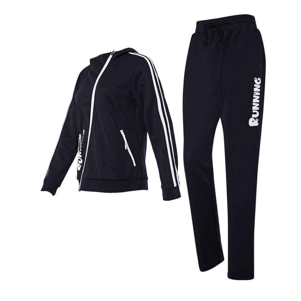 2 Stuks Running Set Vrouwen Sport Pak Reflecterende Joggen Sportkleding Rits Pocket Fitness Running Trainingspak Kleding