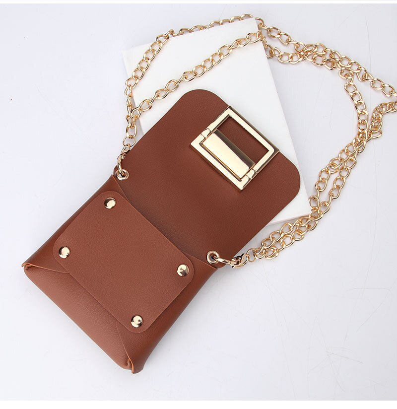neue Koreanische Freizeit Mini Taille Tasche Kette Kleine Tasche -Trend Vielseitige Gürtel Taille Tasche