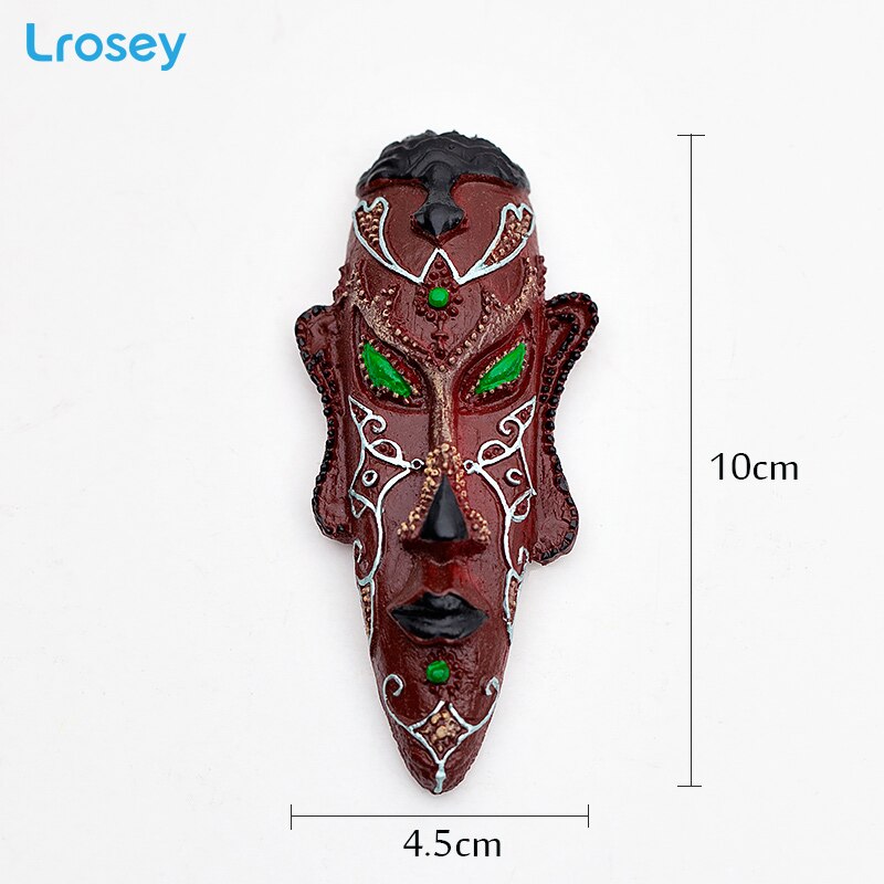 3D koelkastmagneet souvenir home decor Griekenland York Thailand Hars koelkast Magnetische sticker keuken decoratie accessoires: Primitive Totem