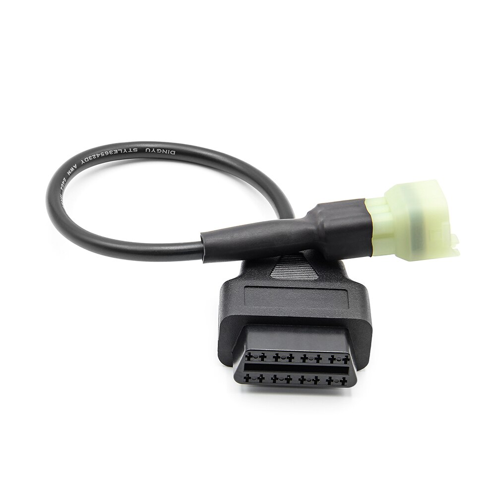 Conector para motocicleta KTM OBD2, adaptador de 6 pines a 16 pines para herramientas de diagnóstico OBD2, Cable de extensión para Moto OBD 2