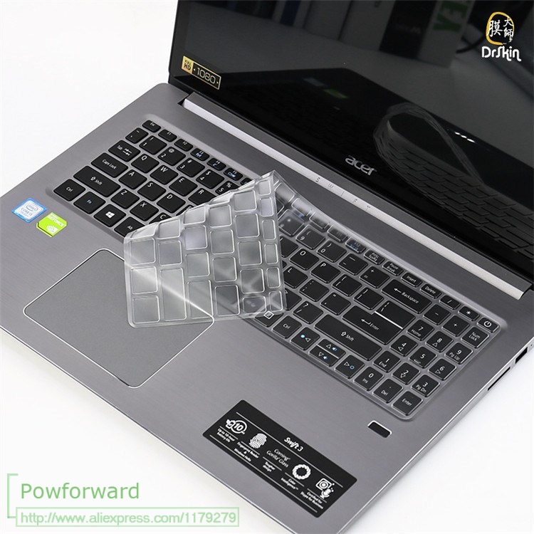 For Acer Aspire 5 A515-52 57MU A515-52g A515-52-526C 15.6'' Keyboard Cover laptop TPU CLear Protector Notebook Skin
