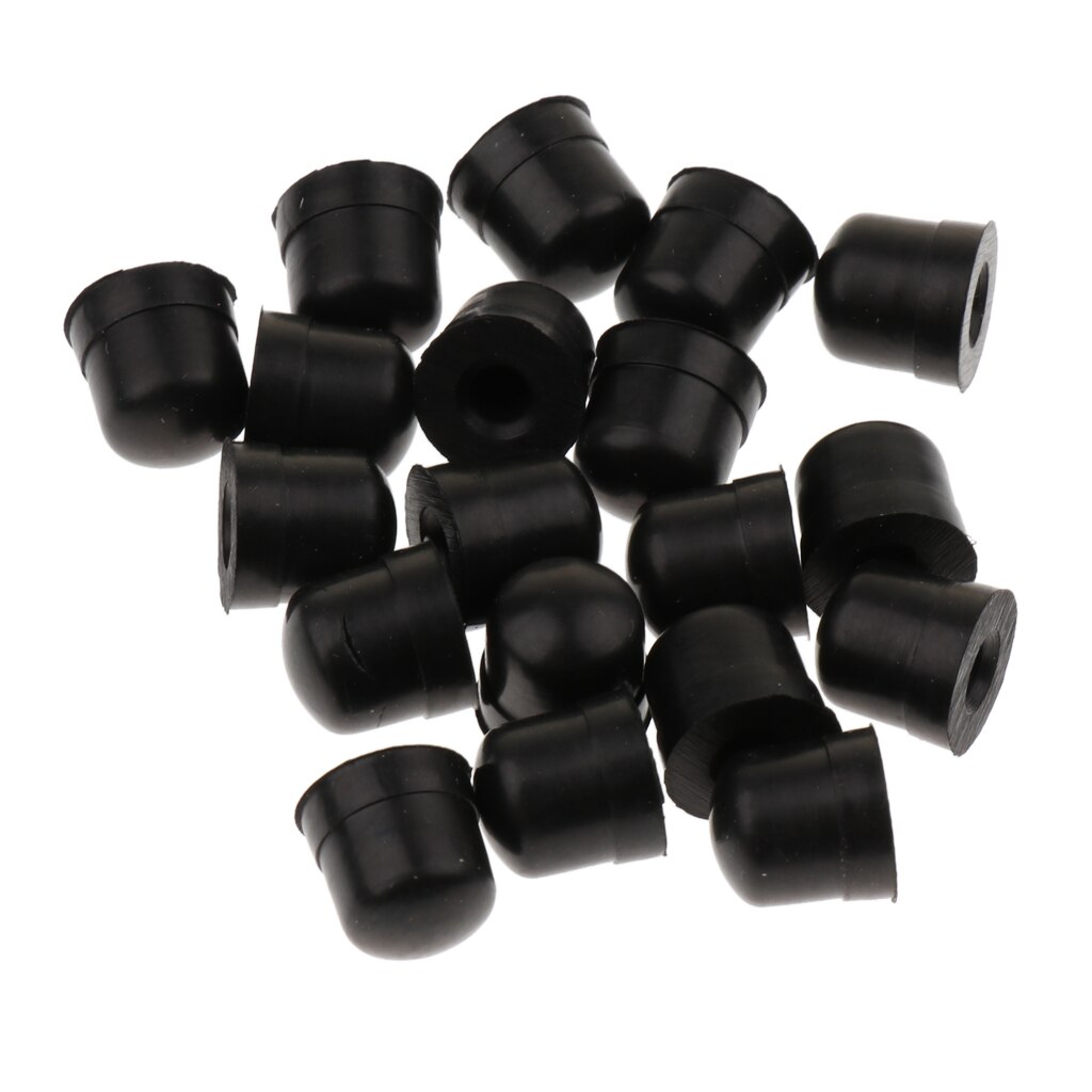 Embout de pare-chocs en caoutchouc pour Trombone, 20 pièces, accessoires de réparation