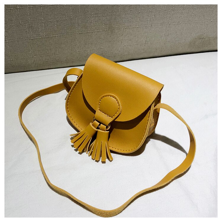 Womens Girl Lady Leuke Mini Crossbody Schoudertas Pu Lederen Dames Hand Tassen Portemonnee Handtas: YELLOW