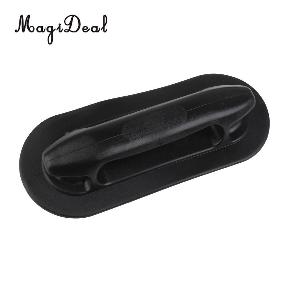 MagiDeal – poignée de levage/taquet en PVC noir, 1 pièce de 22.2cm, pièces de bateau gonflable en caoutchouc, pour les Sports de ski nautique
