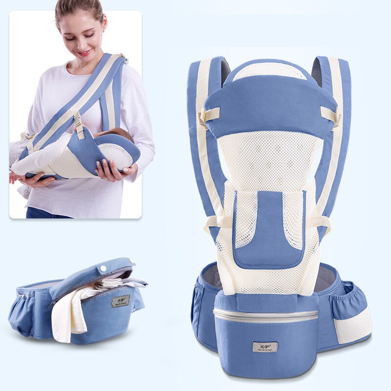 Ergonomisk babykänguru bärsele spädbarn baby höftsits bärsele för barn bärsele för nyfödda: Bärsele 12