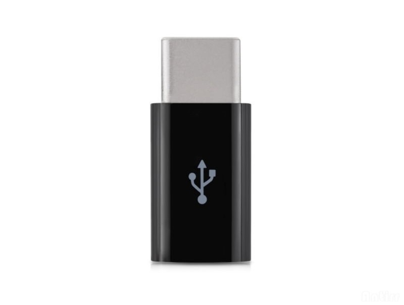 Adaptador tipo C para Xiaomi Mi A1, 5X, Mi5X, Mia1, Oneplus 3t, 5, 3, LG g5, Samsung S8 Plus, microusb a USB C, tipo c: black