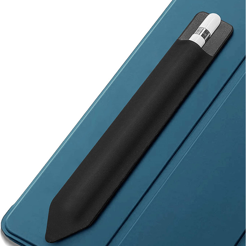 Etui med blyantholder og klistermærke til apple ipad air 2 3 4 pro 11 10.2 10.8 9.7 12.9 tommer mini ipad stylus pen-etui