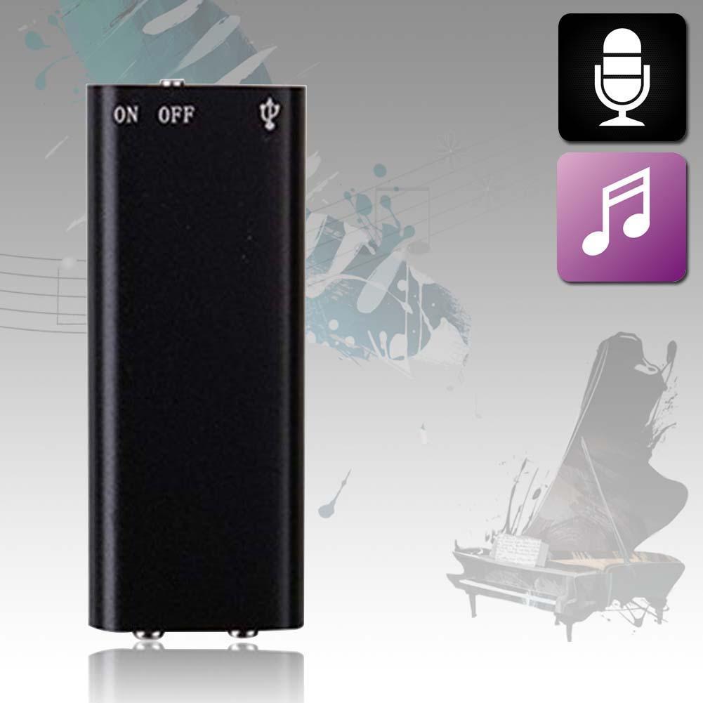 Mini 150Hr Usb 8 Gb Digital Audio Voice Recorder Dictafoon MP3 Voice Recorder