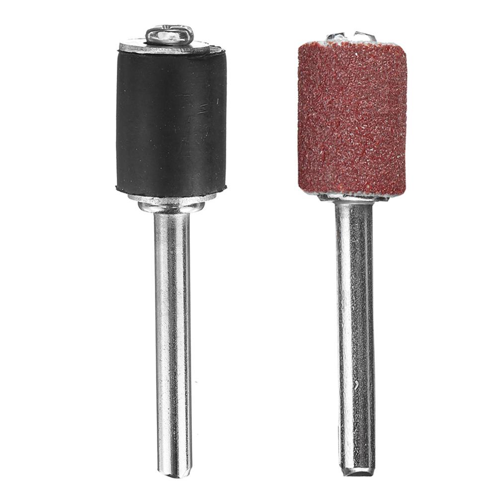 102 kpl / set 120 grit hionta rumpu kiillotus hiekkapaperi ympyrä kit 1/2 3/8 1/4 tuuman hionta karat sopivat dremel pyörivä työkaluja