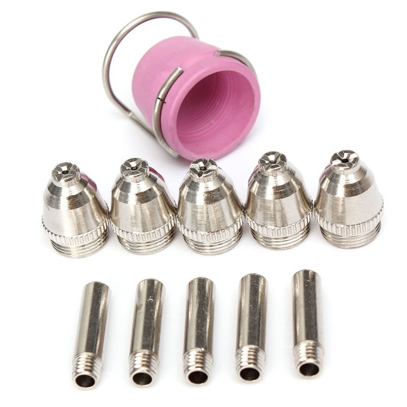 thumbnail image 2 of PlasmaDyn 196925 Electrodes For Hobart Air Force 250A Plasma Cutter Torch – 5pc 2 of 4