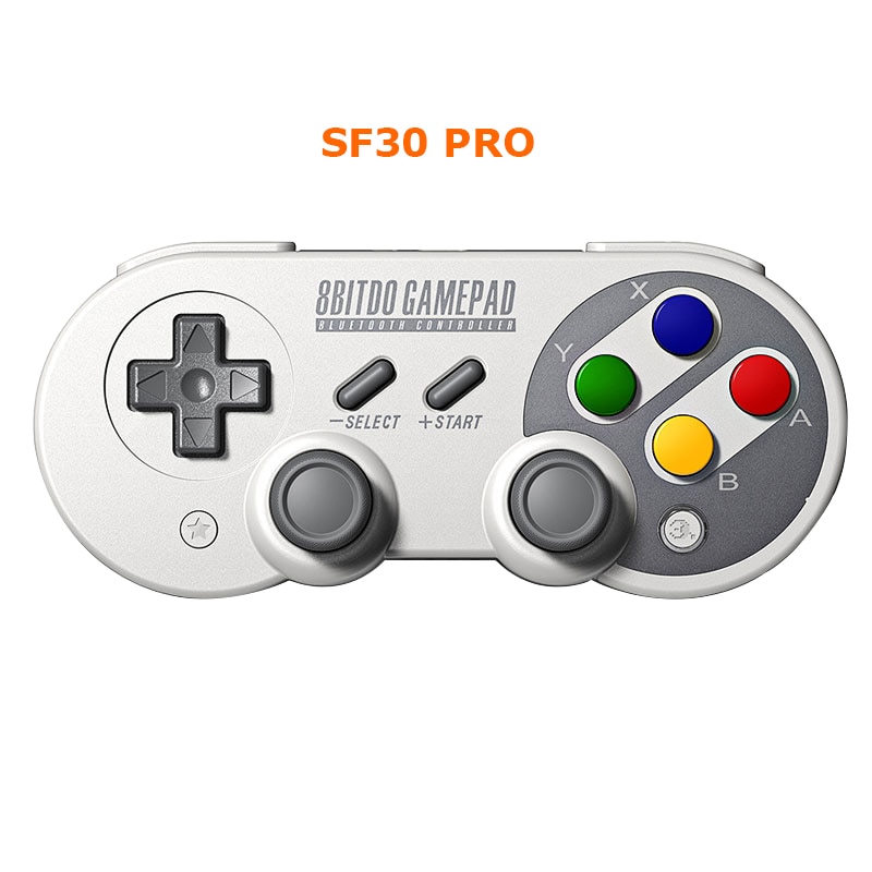 8bitdo – manette de jeu SN/SF30 Pro sans fil Bluetooth, avec vibrations, Joystick, contrôleur pour Nintendo Switch, Windows/MacOS/Android
