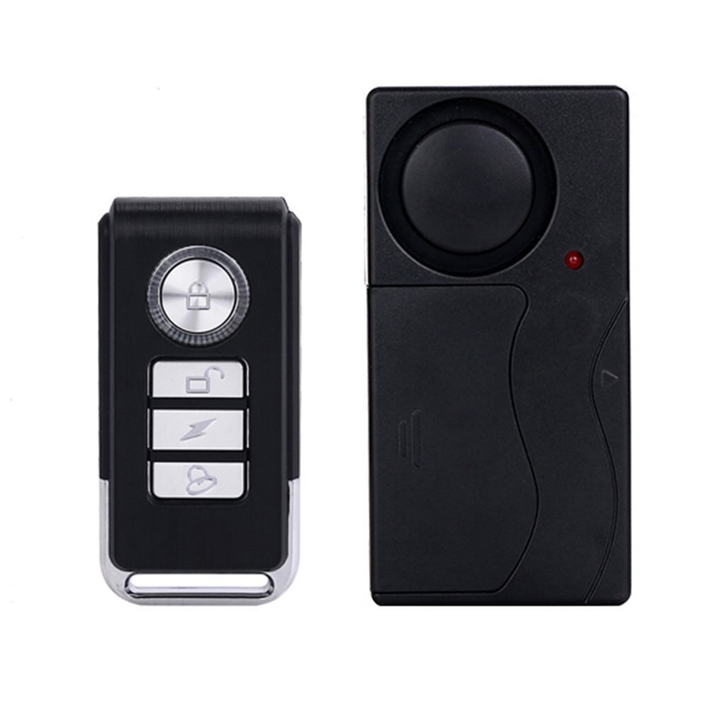 Practical Wireless Remote Control Vibration Alarm Sensor Door Window Car Home House Security Sensor Detector