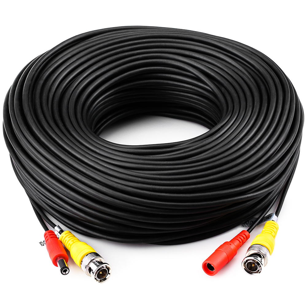 5m-50m BNC Cable CCTV DVR Camera DC Power Lead Cord Extension Cable Recorder System Video Cable Security Surveillance