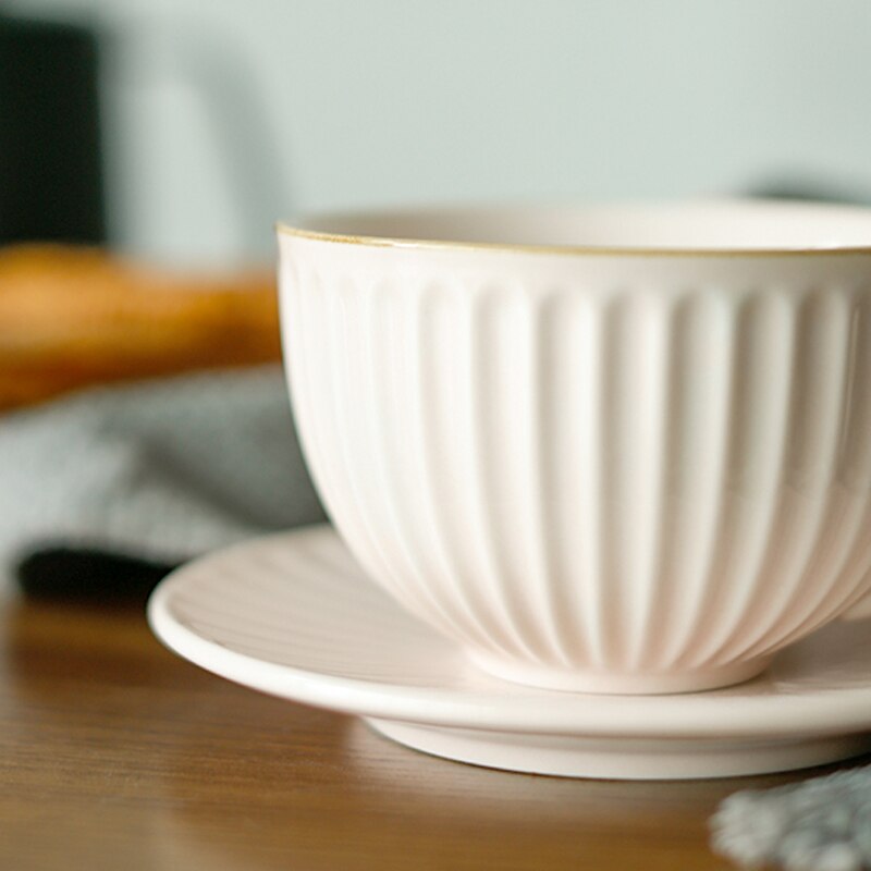 Tazas de cerámica originales para el desayuno, servicio de tazas de café Espresso, vajilla de porcelana japonesa Kaffeetasse