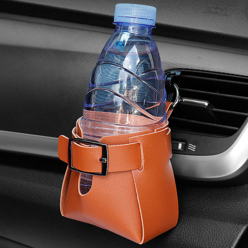 Auto-opbergtas Ontluchter Dashboard Netjes Hangende lederen organizer Box Bril Telefoonhouder Organizer Auto-accessoires