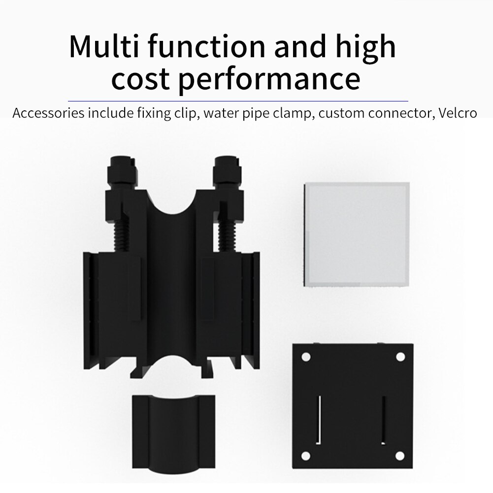 Freshwater Fish Aquarium Tank Lily Pipe Fixture Universal Inflow Outflow ABS Fixing Aquatic Plants Easy Install DIY Tube Holder