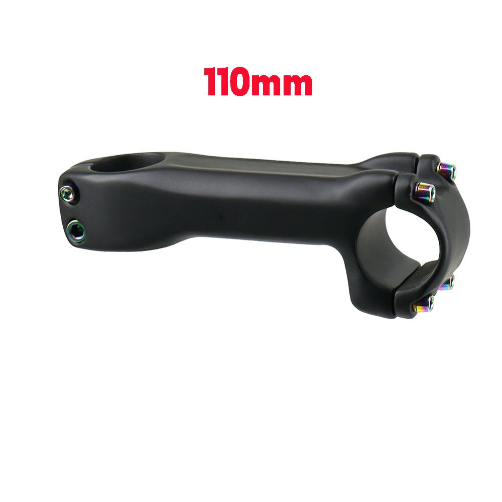 ELITA ONE Carbon Stem 60mm MTB/Road Bike Stems Carbon Faceplate Suitable for Carbon Fiber Handlebars 31.8mm: 110mm