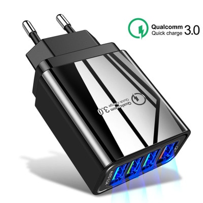 Quick Charge 3.0 Usb Oplader Voor Mate 30 S10 A50 Tablet Qc 3.0 Snel Muur Chargers Us/Eu Plug adapte Foriphone 11