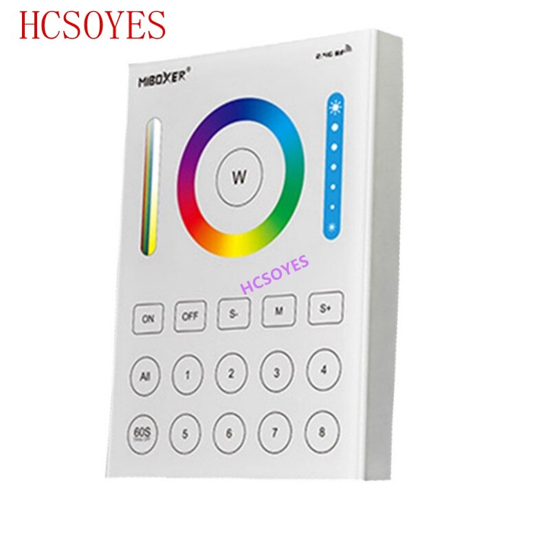 MIBOXER B0 B1 B2 B3 B4 B8 4 zones 8 zones 2.4GHz sans fil WIFI panneau tactile gradateur/RGBW/RGB + CCT LED télécommande intelligente
