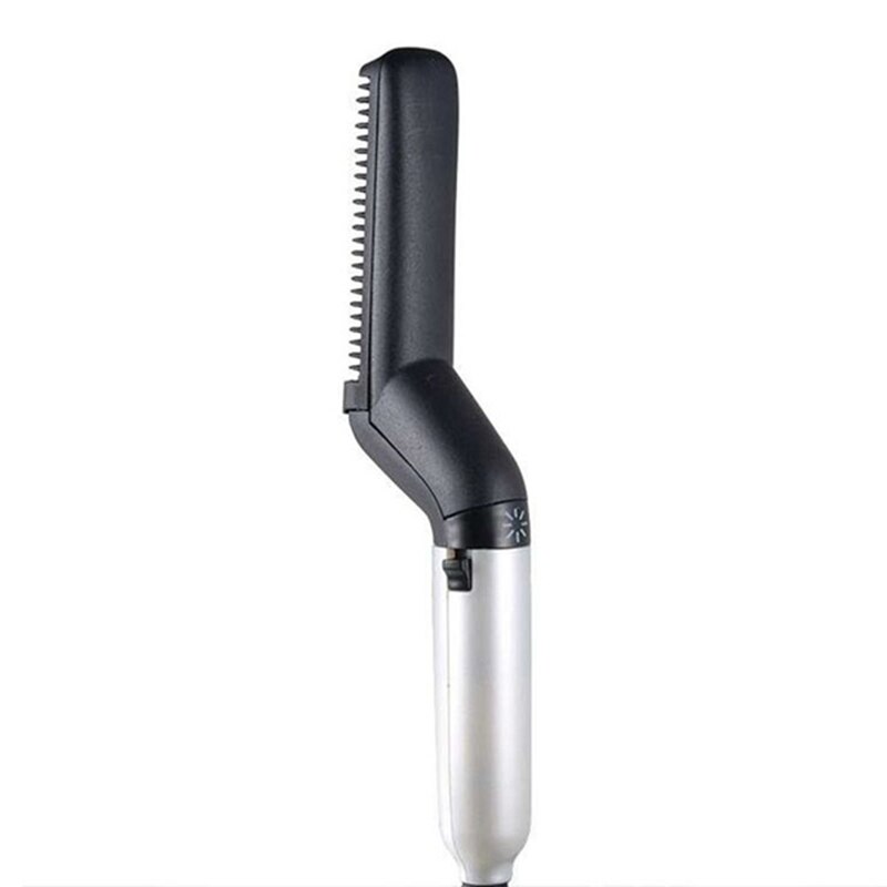 Multi-Functional Shape Comb Hair Beard Combing Electric Combing Straight Hair Tool Us Plug