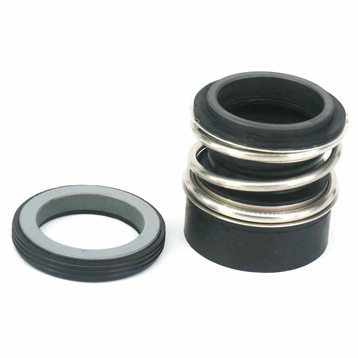 16mm Innen Durchmesser Mechanische wasserpumpe welle dichtung Single Spule Frühling Kohlenstoff vs Silizium Hartmetall NBR