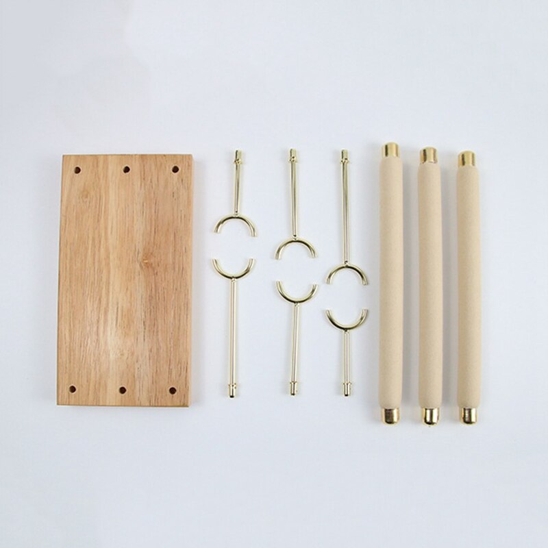 Houten Sieraden Display Standaard Ring Houder T-Bar Display Armbanden Enkelbanden Sieraden Display Stand Verpakking Sieraden Tool