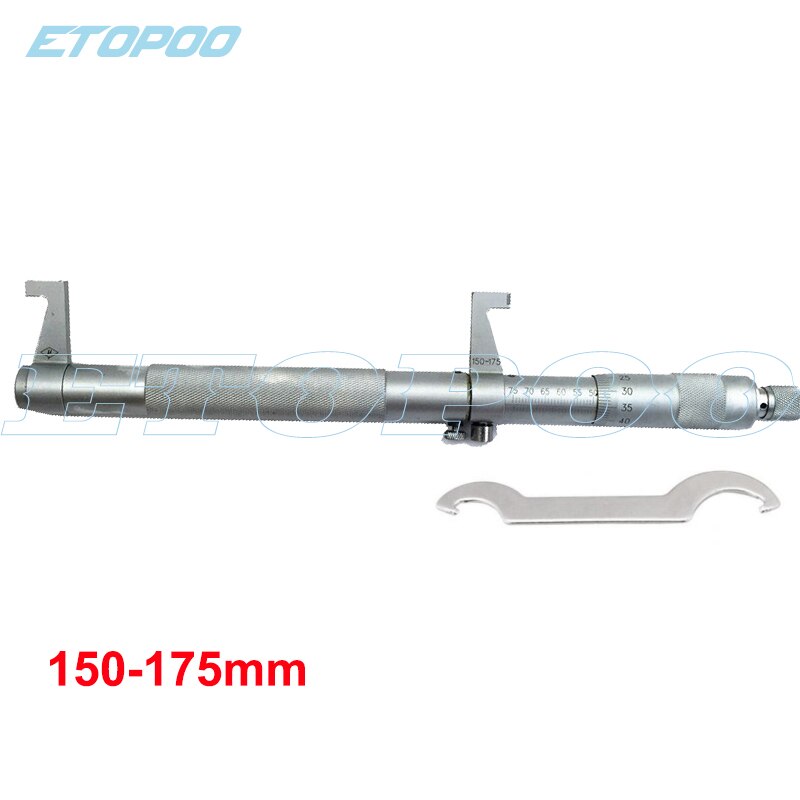Inside Micrometer Internal Diameter Metric Screw Carbide Precision Measuring Instrument Metric Micrometers Carbide Gauge Tools: 150-175mm