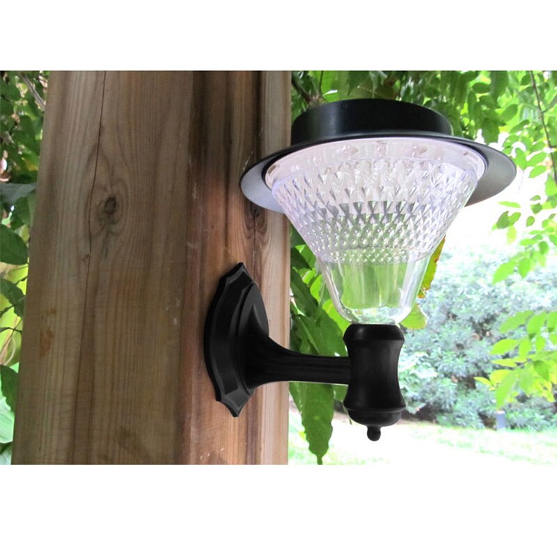 Luz solar LED TRANSCTEGO 24, paneles solares, lámpara de pared para jardín, exterior, resistente al agua, luminaria para jardín, calle, porche