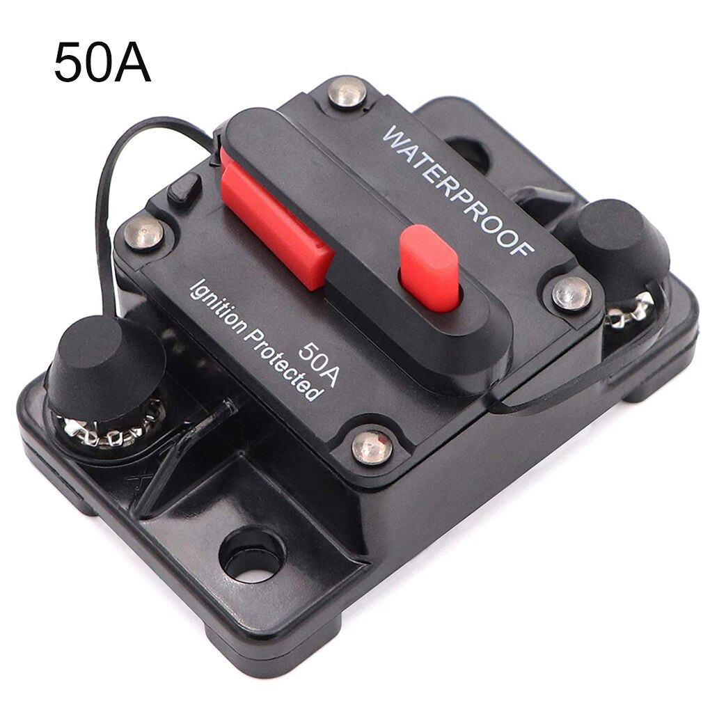 30A 40A 50A 60A 70A 80A 100A 120A 150A 200A 250A 300A Amp Circuit Breaker Zekering Reset 12-48V Dc Auto Boot Auto Waterdicht: MULTI