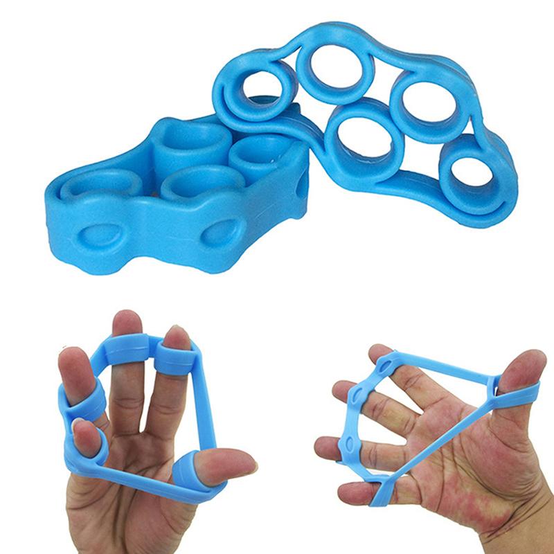 Fitness Hand Puller Finger Band Trainer Silicone Tension Muscle Hand Strength Training Recovery Power Tools Expander Exerci U3A2