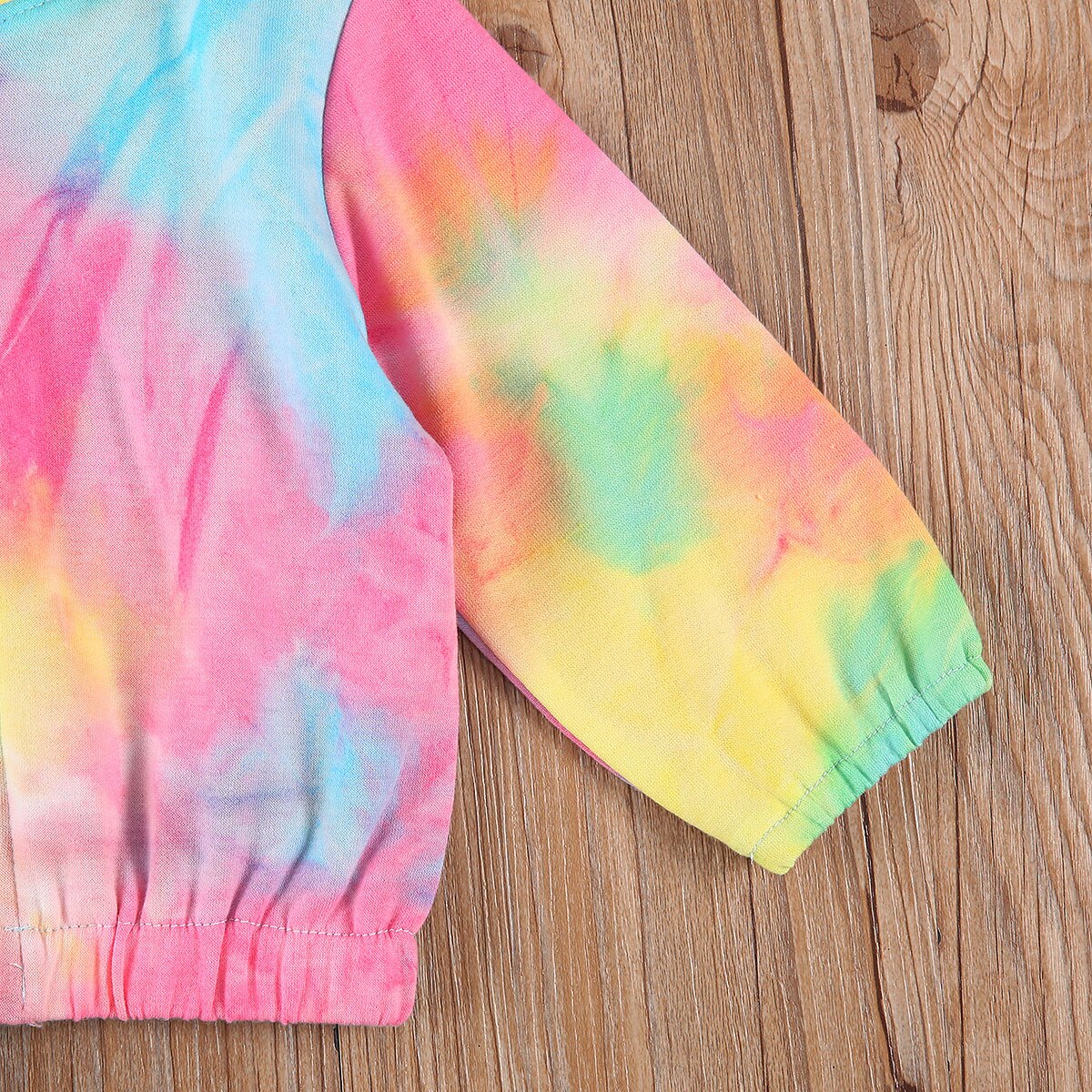 Herfst Winter Baby Meisjes Jongens 0-24M Jassen Tie-Dye Gedrukt Lange Mouwen Rits Capuchon outfits