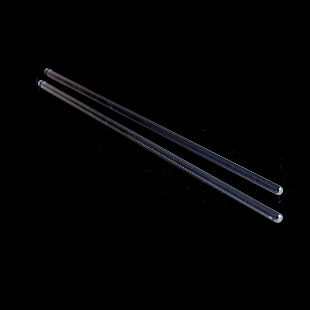 Agitateur résistant élevé de Borosilicate de longueur des tiges 100/200/300mm d'agitation en verre de laboratoire de 2 pièces pour le diamètre de 6mm de laboratoire de chimie