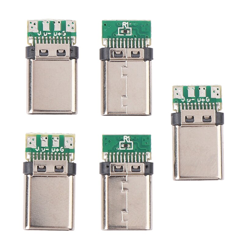 Micro Adapter Usb 2.0 Micro Otg Voeding Poort 90 Graden Haakse Usb Otg Adapters Vrouw Naar Man: 5 pcs