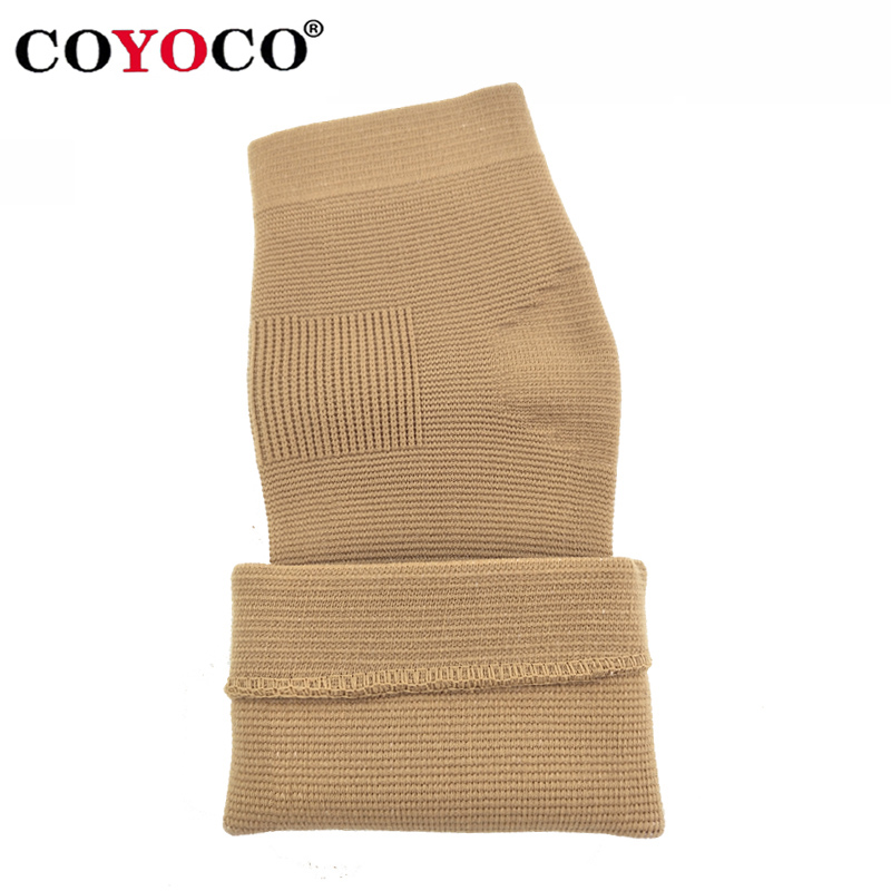 1 Pcs Ankle Support Protect Brace COYOCO Brand Bicycle Football Badminton Anti Sprained Bike Ankles Nursing Care Warm Brown